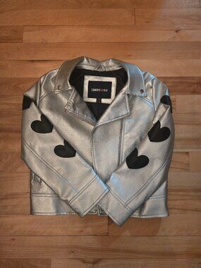 Girls faux leather jacket